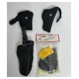 4 pistol holders  1 new soft armor 2ï¿½revolver 3