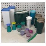 Tupperware Ice Bucket, Coffee Mugs, Shakers &