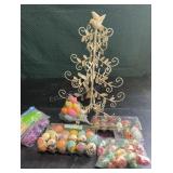 Easter Tree & Unique Eggs