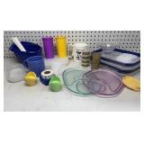 Misc Lot of Tupperware Lids, 50th Anniversary