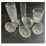 Crystal ice bucket, & more