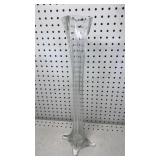 Royal Art Glass Trumpet Vase 20.25 inches tall