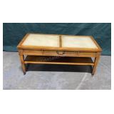 Italian Provincial Coffee Table 21x42x17.75