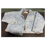 Vintage Carhartt Jean Jacket size Lg