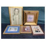 Group of Framed art