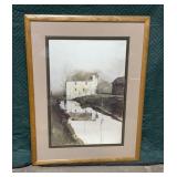 Flour mill by Andrew Wyeth print 30x38.5