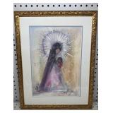 Little Madonna Print T. DeGrazia  15x19