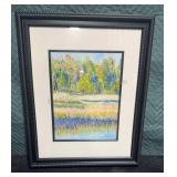 Original signed landscape 19x23