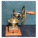 vintage Cimbali manual coffee mill