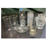 Group of Glass vases