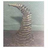 abstract spiral Metal  Witch Hat