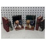 Set of Resin Book Ends
