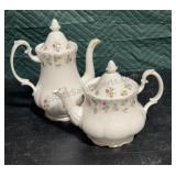 Winsome royal Albert Bone China tea pots