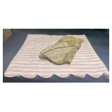 Bed spread & throw blanket