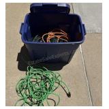 Tote of Extension Cords
