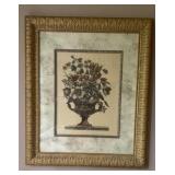 Framed Botanical  print  30x39