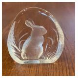 Signed Crystal Rabbit