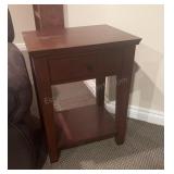 Side Table 17x21.5x27.5 inches tall