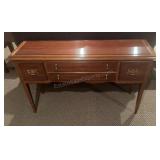 Kroehler Solid Wood Sideboard 15.5x49x28.5
