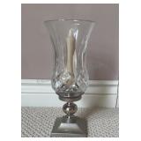 Waterford crystal candle holder 11 inches tall