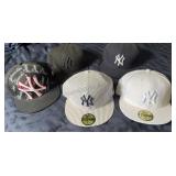 Group of NY Yankees Hats