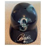 Mariners Poss Edgar Martinez Signed Novelty Helmet