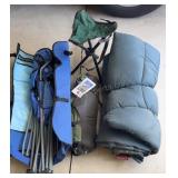 Camping Gear Tent Chair & Sleeping Bag