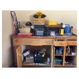 Contents of Work Garage Bench