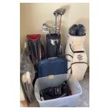 Golf Clubs, Head Covers & Bags
