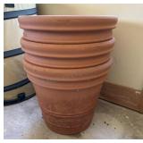 16 inch Terracotta Pots  made in Italy (3)