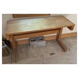 Gated Maple Butcher Block Table