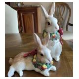 Fitz & Floyd Christmas Rabbits