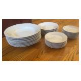 Hutschen Reuther Scalloped edge Porcelain Dishes