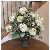 Faux Hydrangea Arrangements Aprox 30 inches tall