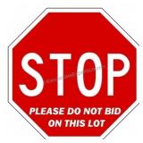 Removed By Owner Do Not Bid