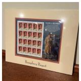 Humphrey Bogart Sheet of Stamps Sealed