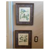 Pair of Floral prints 12.5x14.5