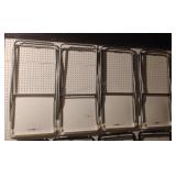 4 White IKEA Folding Chairs