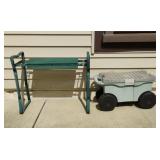 Garden Seat and Hopper