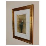 Framed "Iris 1" Art 29x23