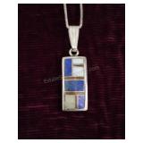 Sterling 925 Chain 16" Necklace w/Sterling