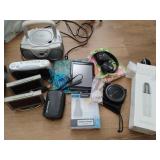Curtis Portable CD Player & Assorted Electronics