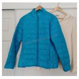 Ladies Lightweight Puffer Jacket & Sweater- XL