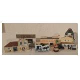 The Cats Meow Wooden House Replicas