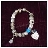 Pandora Bracelet w/Charms