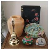 Spinning Aspens Vase & Assorted Household Decor