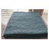 Turquoise Colored Quilt Full/Queen  88x90