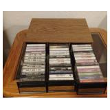 Cassette Tapes w/Holder - All Verified to match
