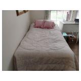 Twin Size Bed - Mattress, Box Spring, Frame &