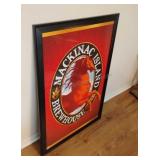 Mackinaw Island Brewhouse Framed Poster *